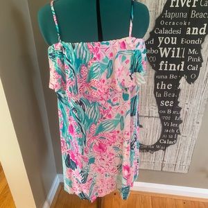 Lily Pulitzer dress Large.  Worn once.